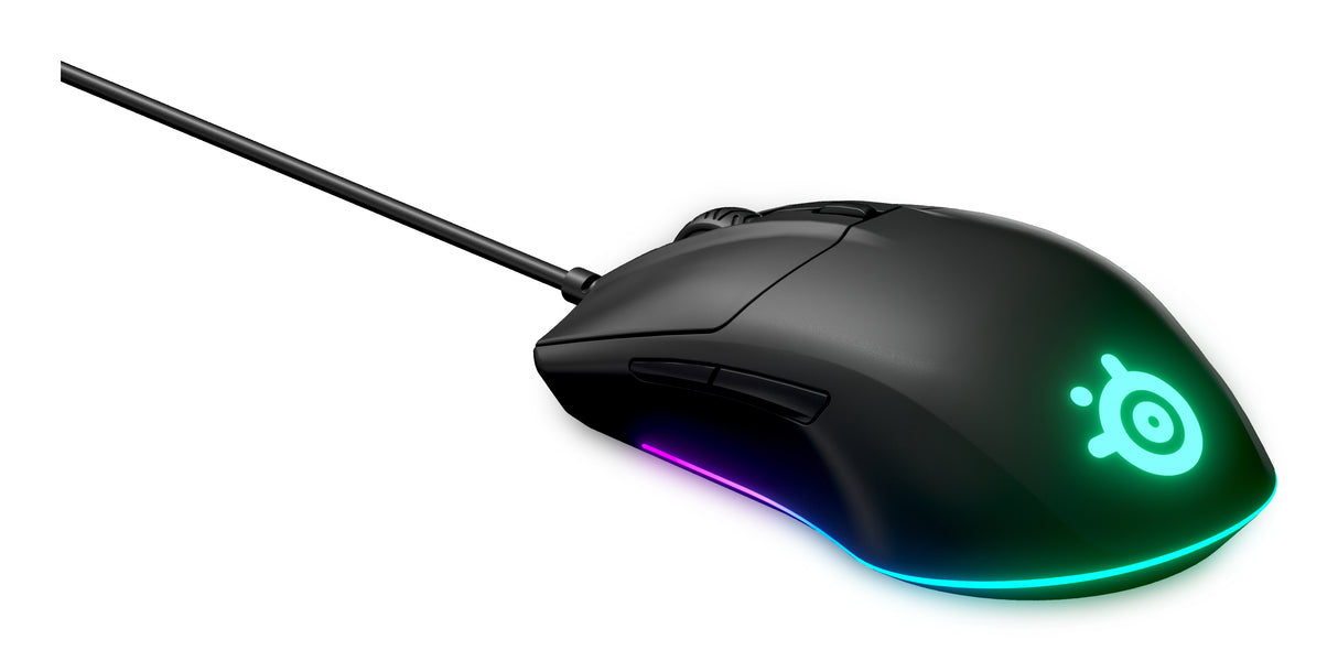 Steelseries Rival 3 ratón Juego mano derecha USB tipo A Óptico 8500 DPI