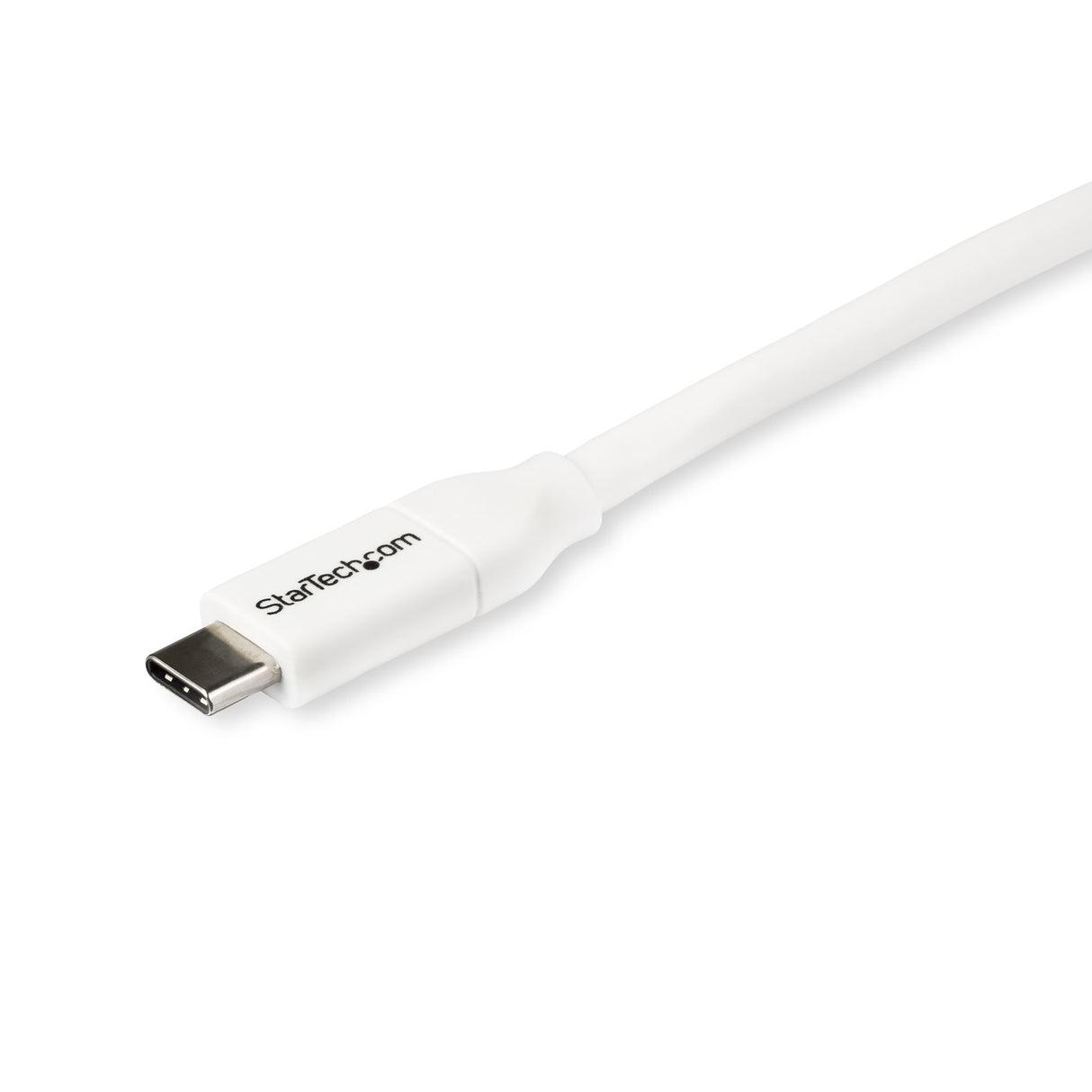 StarTech.com Cable de 2m USB-C a USB-C con capacidad para Entrega de Alimentación de 5A - USB TipoC - Cable de Carga USBC - Blanco Cable USB 2.0 USB C USB C Macho