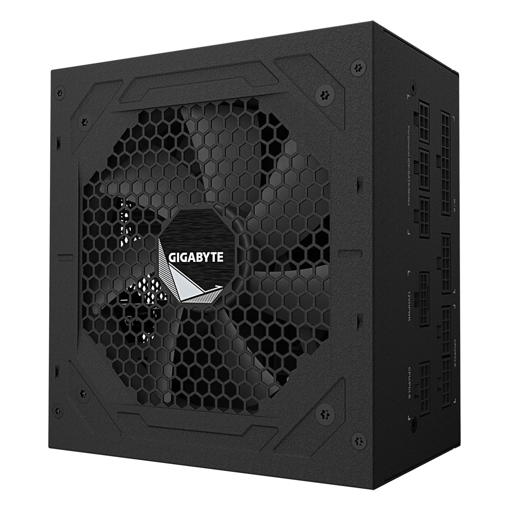 GIGABYTE UD1000GM PG5 V2 Fuente de Alimentación – PCIe Gen 5.1, 80 PLUS Gold, Diseño completamente modular, Ventilador de 120 mm, Compatible con ATX 3.1, Enchufe EU unidades de fuentes de alimentación 1000 W 100 - 240 V 50/60 Hz 15 - 6.5 A