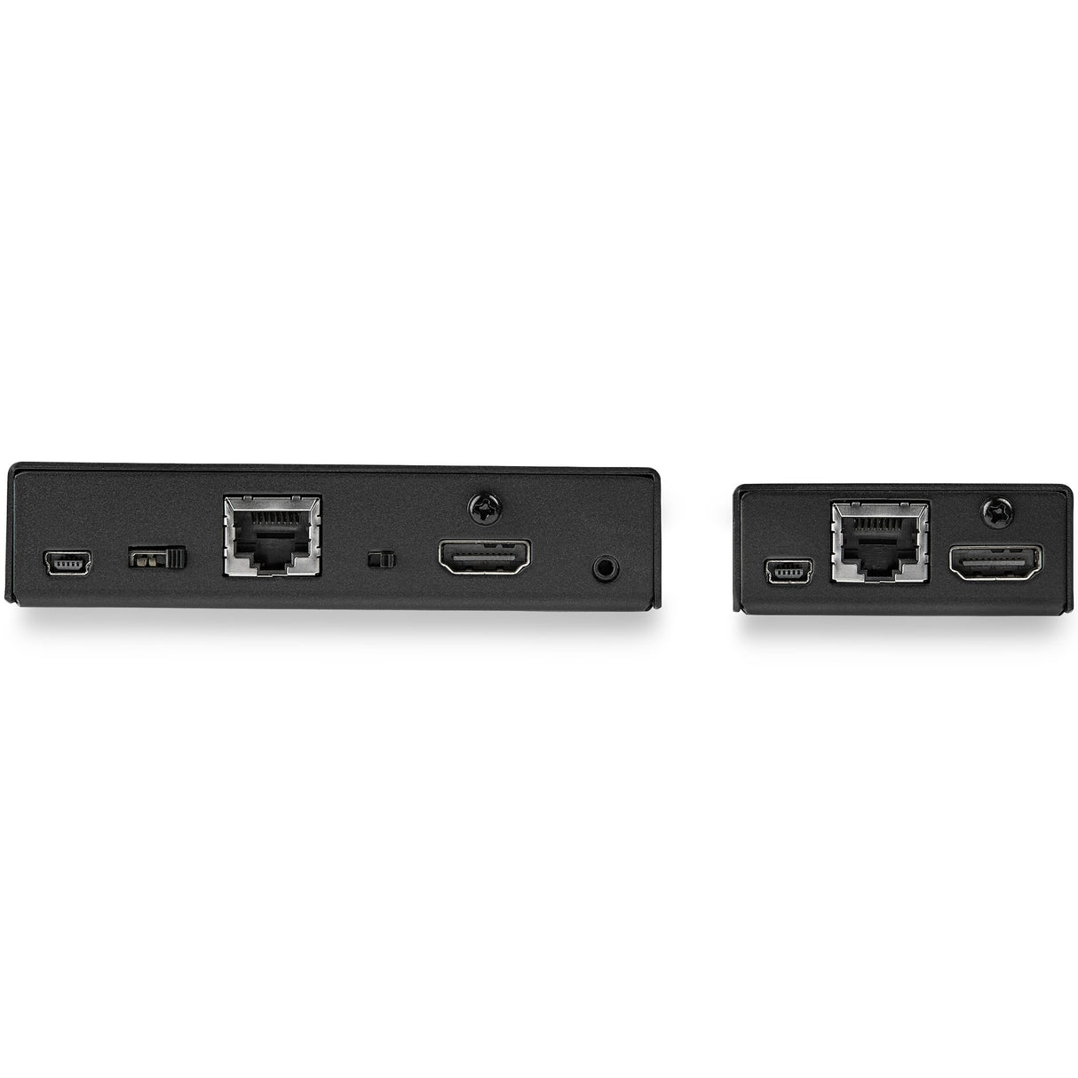 StarTech.com Juego de Extensor HDMI por IP con Compresión Avanzada audio/vídeo extendedores Transmisor y receptor de señales AV 1920 x 100 Pixeles Cat5e, Cat6 15 m