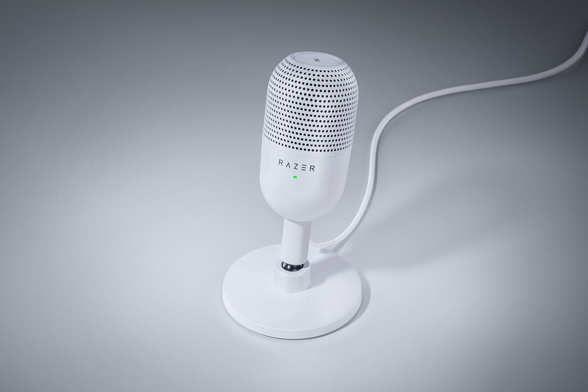 Razer RZ19-05050300-R3U1 micrófono Blanco Micrófono de mesa, 110 Db, 20 - 20000 Hz, 24 Bit