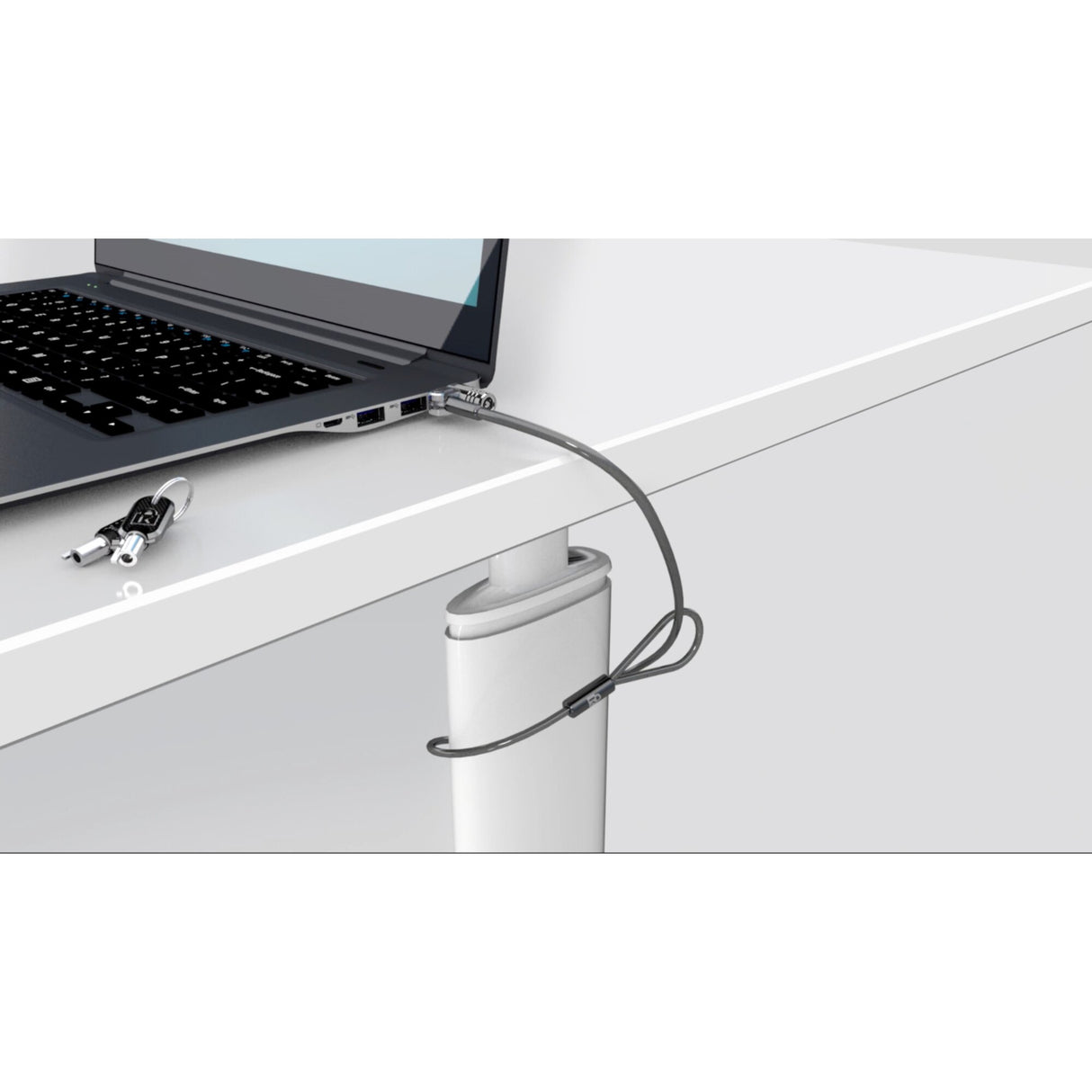 Kensington Candado MicroSaver 2.0 para ordenadores portátiles – llave maestra Cable antirrobo Portátil Llave Master Keye