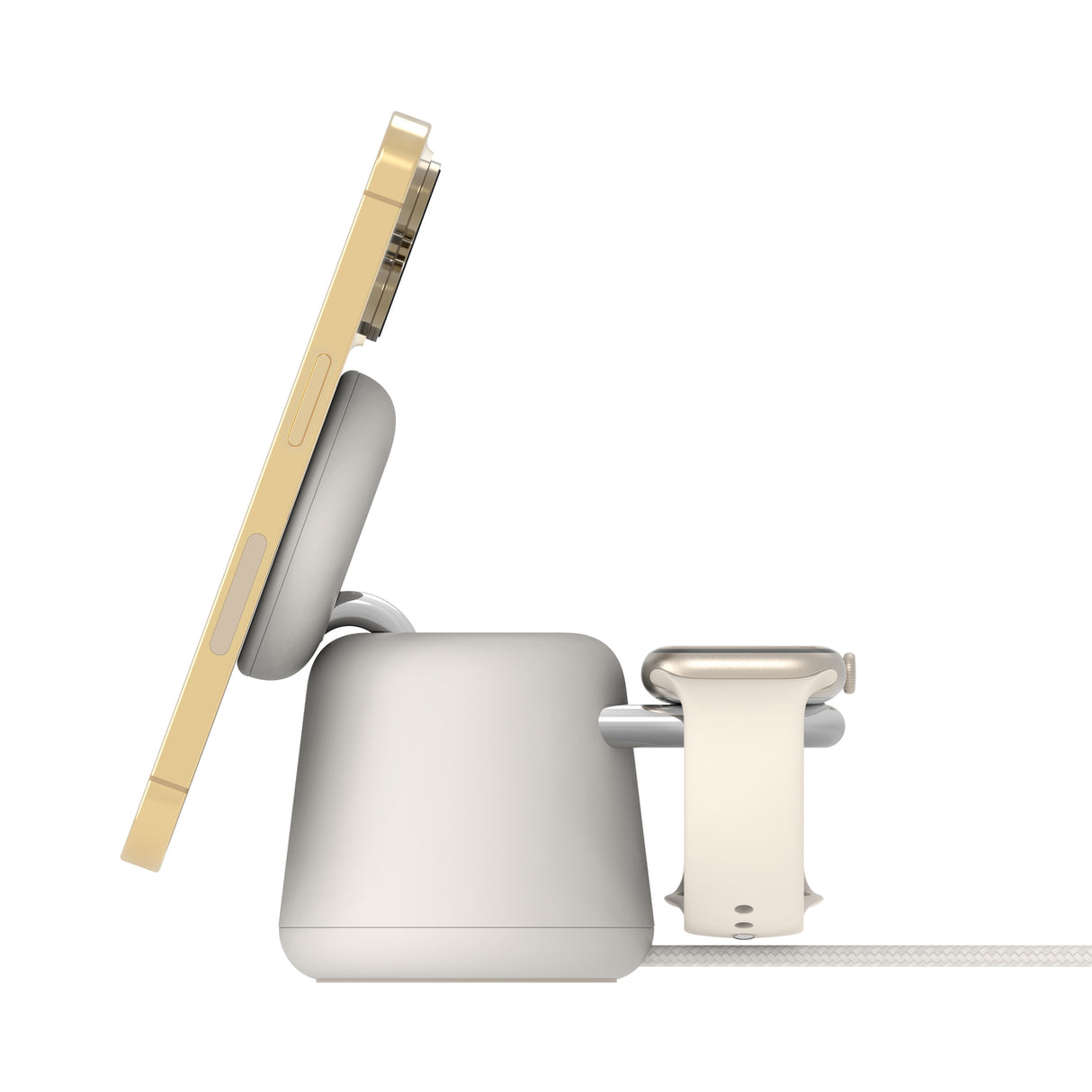 BASE DE CARGA INALAMBRICA 2 EN 1 MAGSAFE