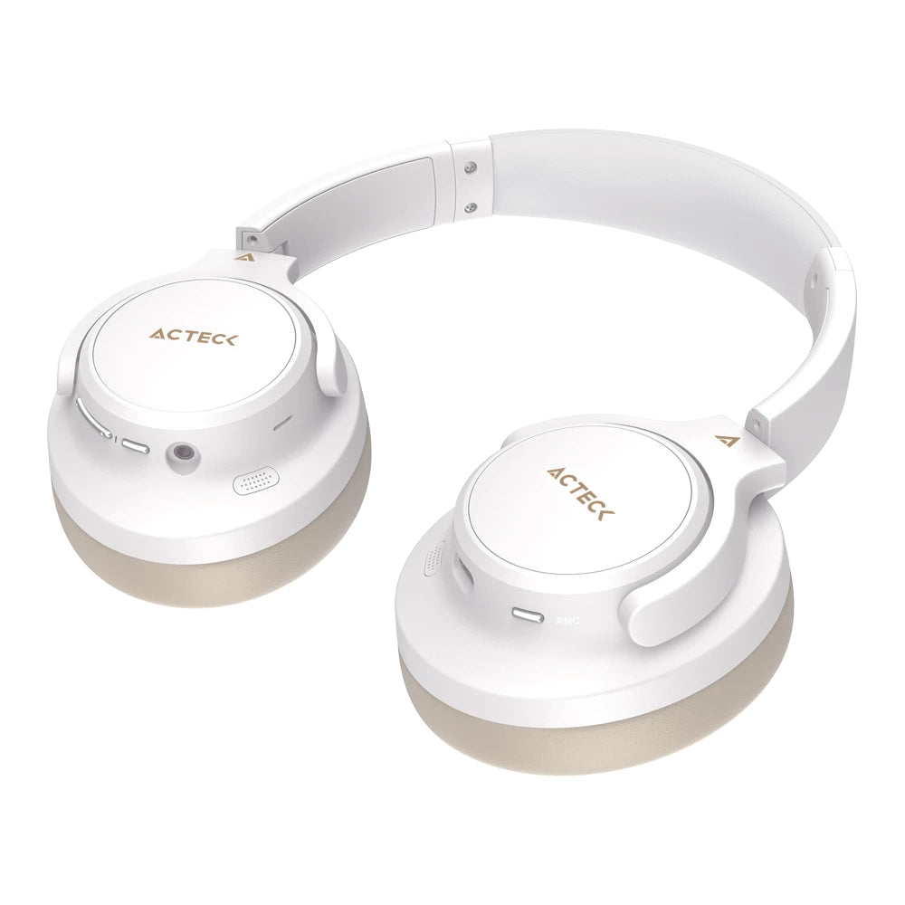 Acteck Hype Epic HP750 Auriculares Inalámbrico y alámbrico Diadema Llamadas/Música Bluetooth Blanco, 20 - 20000 Hz, 266