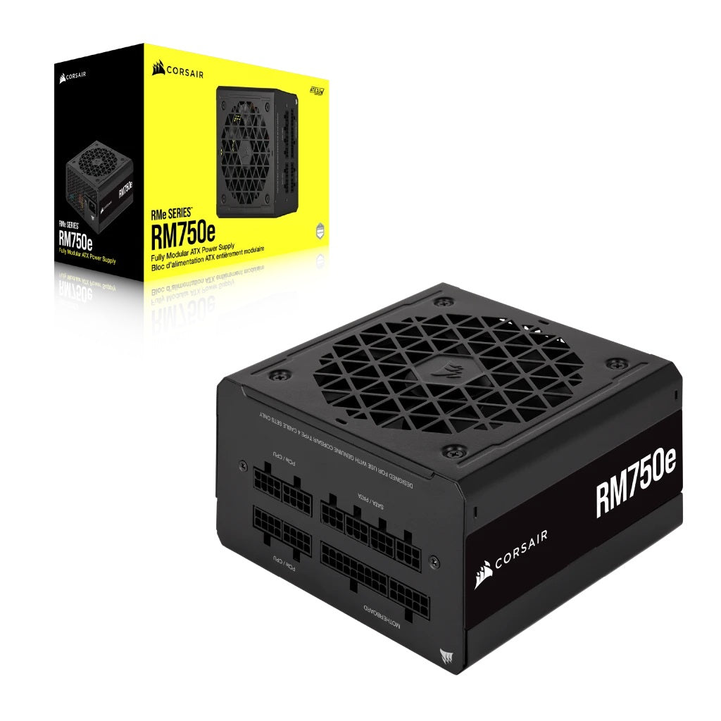 Corsair RM750e unidad de fuente de alimentación 750 W 24-pin ATX ATX Negro