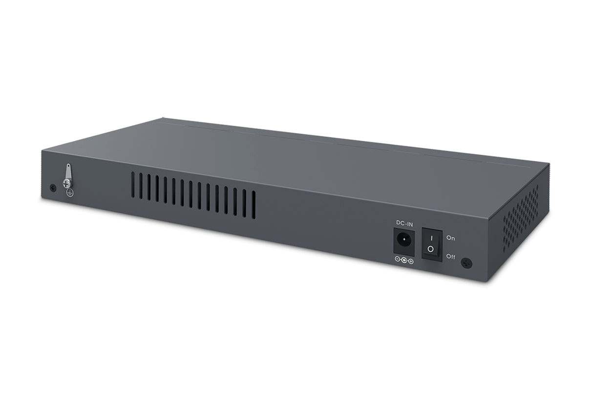 EnGenius ECS1008P switch Gestionado L2 Gigabit Ethernet (10/100/1000) Energía sobre Ethernet (PoE) Negro