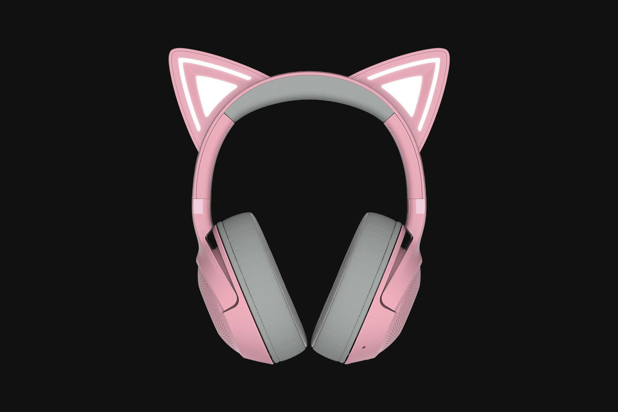 Razer Kraken Kitty V2 BT Auriculares Inalámbrico Diadema Juego Bluetooth Rosa, 20 - 20000 Hz, 350 g