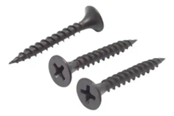 Hercules Tornillo Multiusos 6 x 1" Pavonado, Bolsa C/100 Pzs