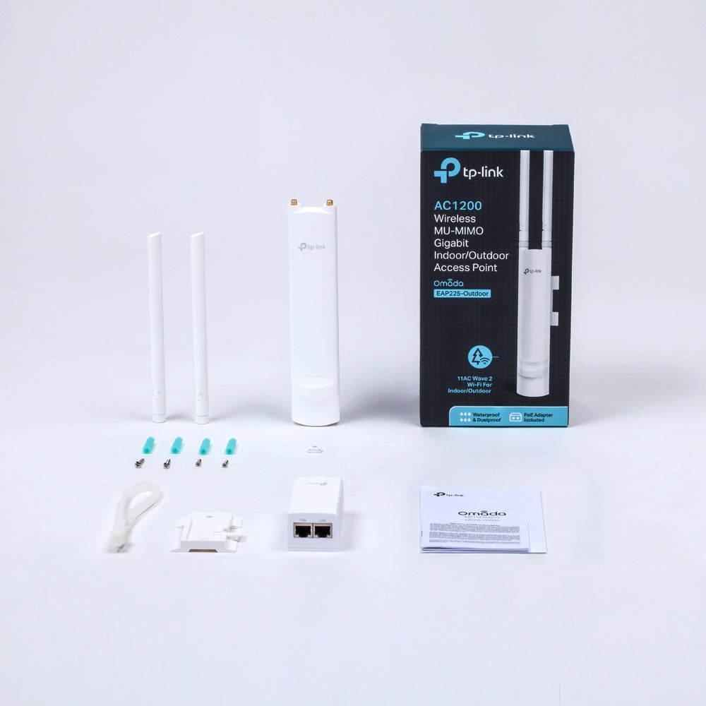 TP-Link Omada EAP225-Outdoor puntos de accesos inalámbricos Si Si 1200 Mbit/s 300 Mbit/s