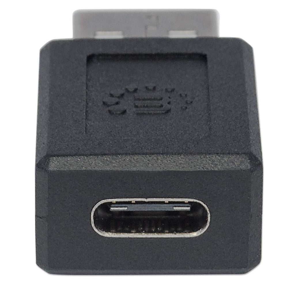 Manhattan Adaptador USB 2.0 de Tipo C a Tipo A Cable USB A USB C Macho Hembra