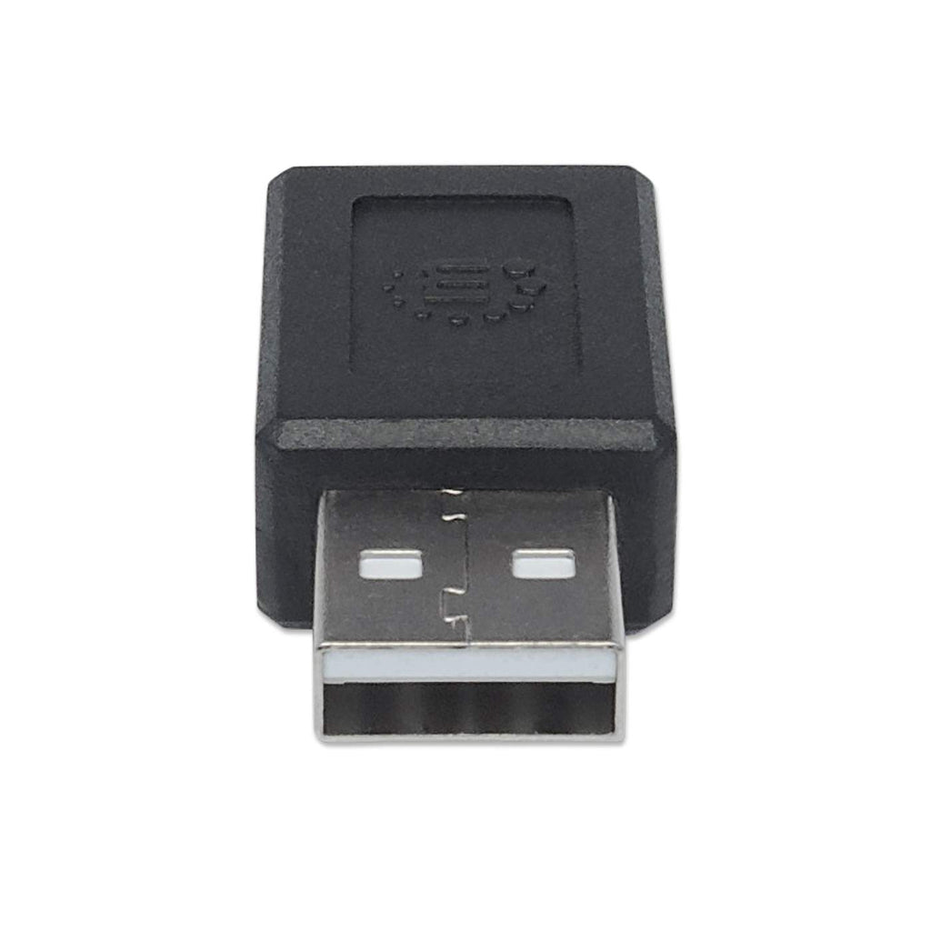 Manhattan Adaptador USB 2.0 de Tipo C a Tipo A Cable USB A USB C Macho Hembra