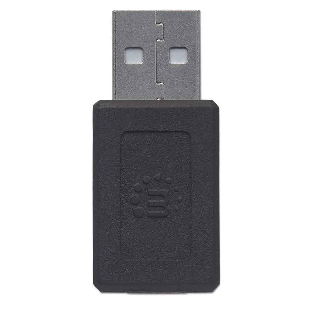 Manhattan Adaptador USB 2.0 de Tipo C a Tipo A Cable USB A USB C Macho Hembra