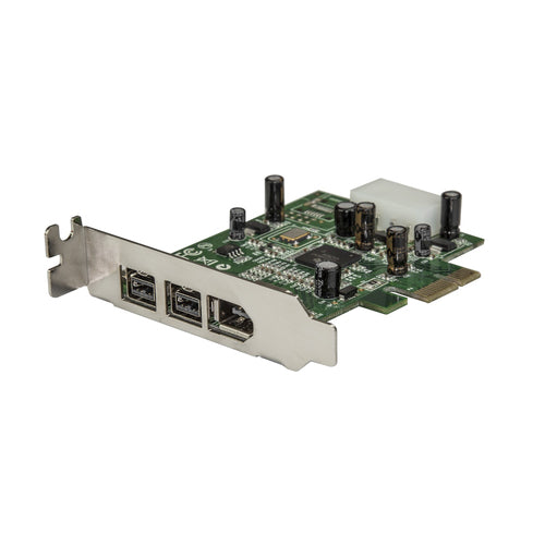 StarTech.com Adaptador Tarjeta FireWire PCI-Express Bajo Perfil de 2 Puertos F/W 800 y 1 Puerto F/W 400 Tarjetas y adapt
