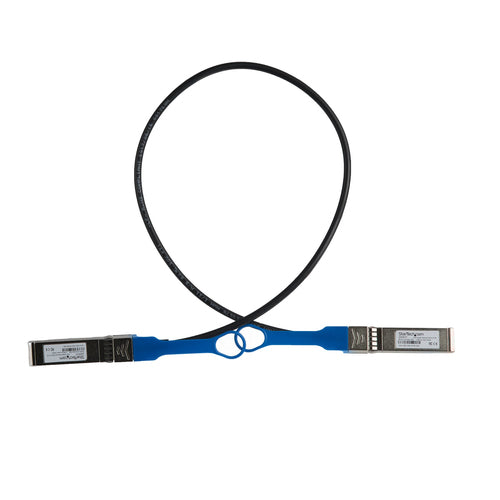 StarTech.com Cable de 0,65m Twinax Direct-Attach SFP+ a SFP+ Compatible con HPE JD095C - de Cobre SFP+ 10GbE - DAC Trans