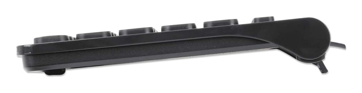 Manhattan 180702 Teclado Oficina Alámbrico USB Interruptor de membrana