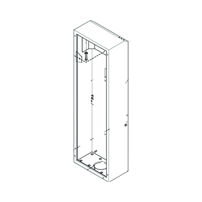 Gabinete para Barrera / Compatible FAAC 615 / RAL 2004 Personalizable 406019