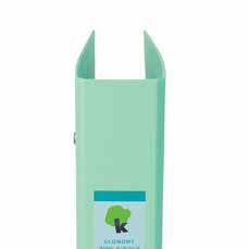 Techmakro KITCARP20-1VD carpeta Cartón, Cloruro de polivinilo (PVC) Verde Carta, Folder de archivo convencional, 250 hoj