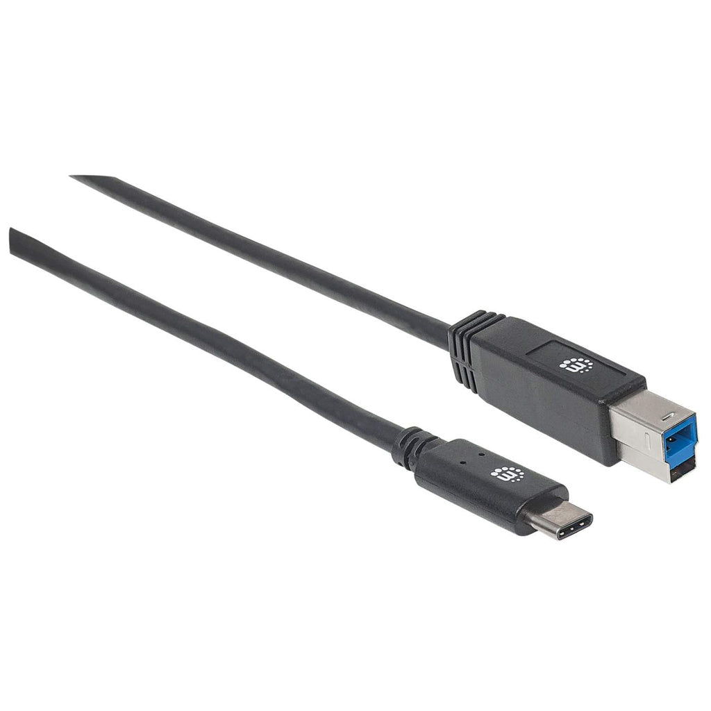 Manhattan Cable para Dispositivos USB-C de SúperVelocidad Cable USB 3.2 Gen 1 (3.1 Gen 1) USB C USB B Macho