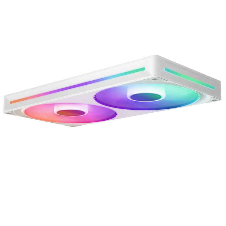 NZXT RF-U28HF-W1 sistema de refrigeración de computadora Gabinete de la computadora Ventilador Blanco 1 pieza(s)