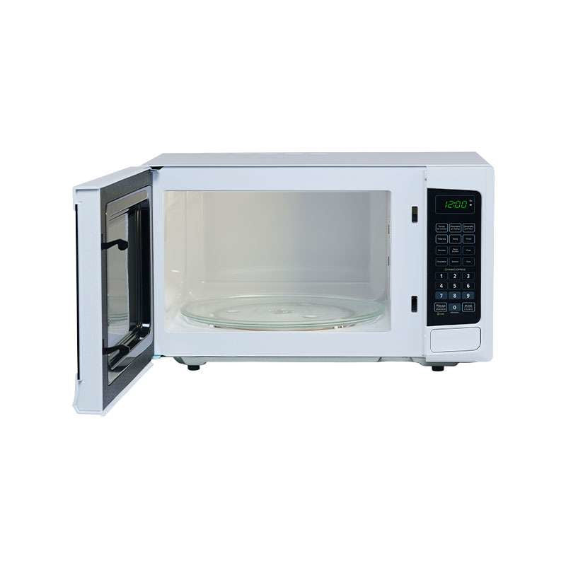 Midea MMDP11S2BW microondas Negro, Blanco Solo microondas Encimera 30 L 1050 W