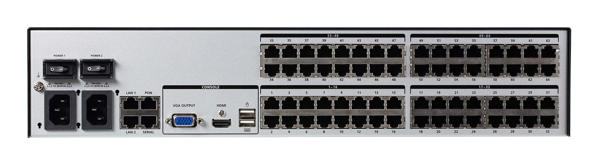 ATEN KN4064VB interruptor KVM Negro