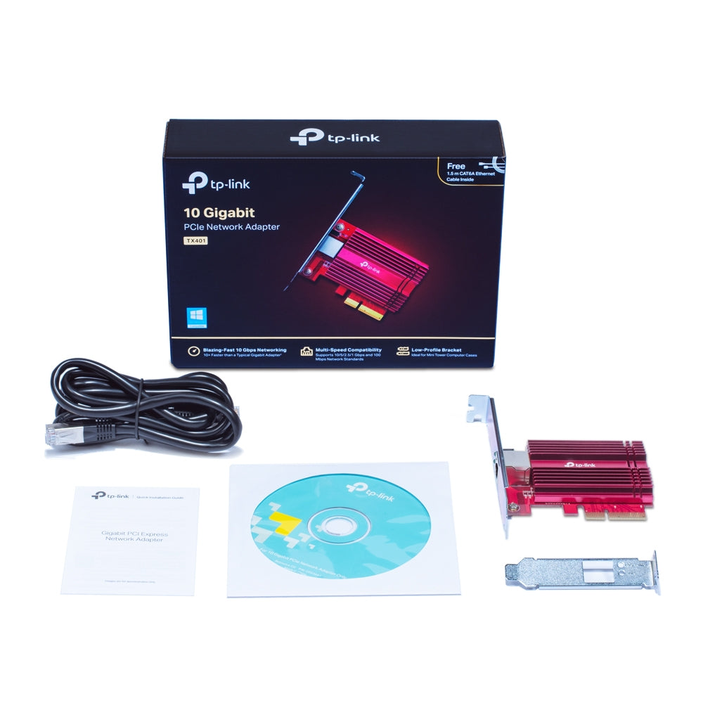 TP-Link TX401 tarjetas de red Alámbrico PCI Express Ethernet 1