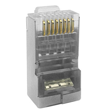 Conector RJ45 Cat6a Blindado BROBOTIX 174090, 10Gbps, 8P8C, 2 Unidades