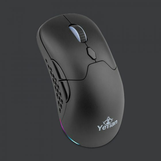 Yeyian YGM-WWRB-01 ratón Juego Diestro Bluetooth Óptico 26000 DPI, Negro