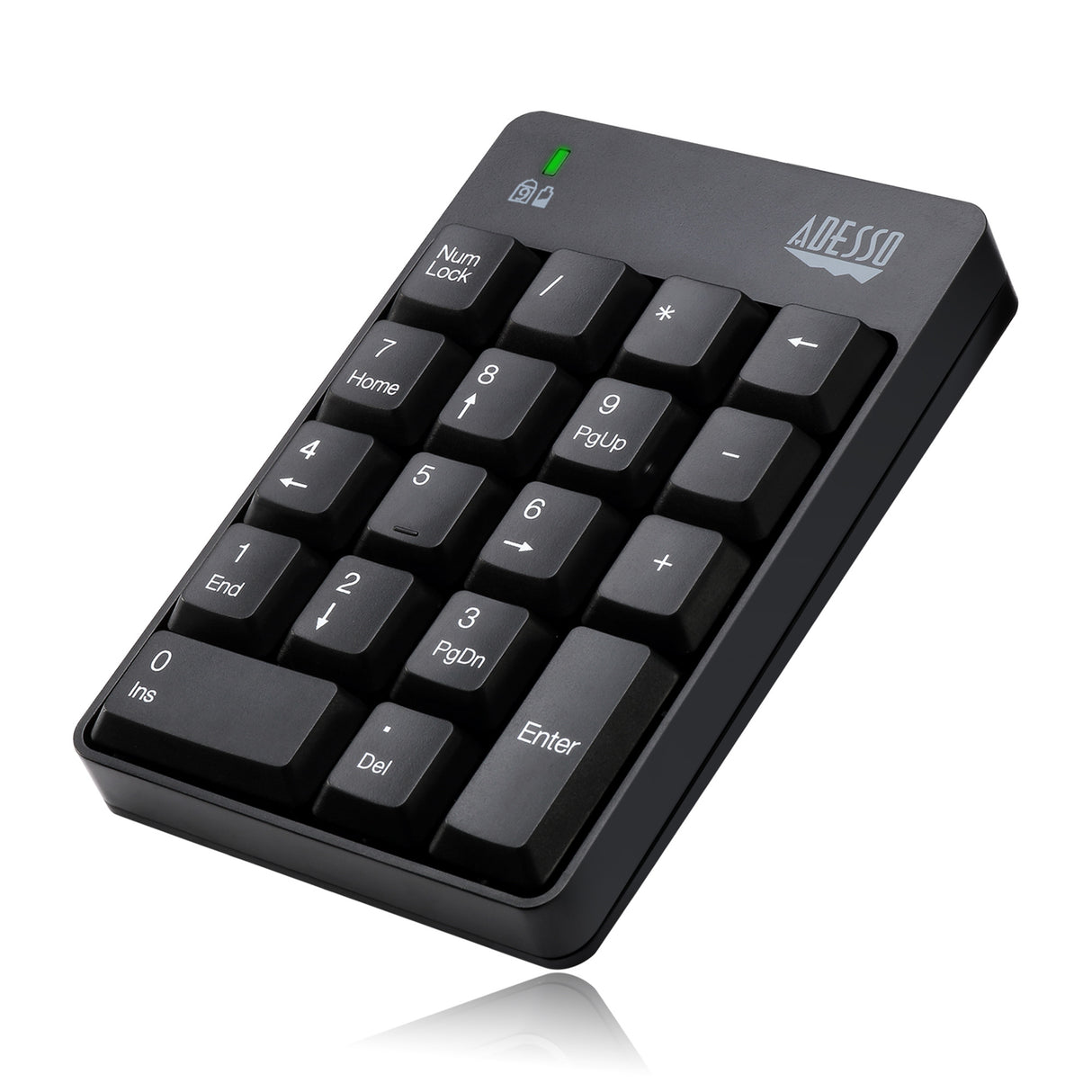 Adesso WKB-6010UB teclado numérico Universal RF inalámbrico Negro