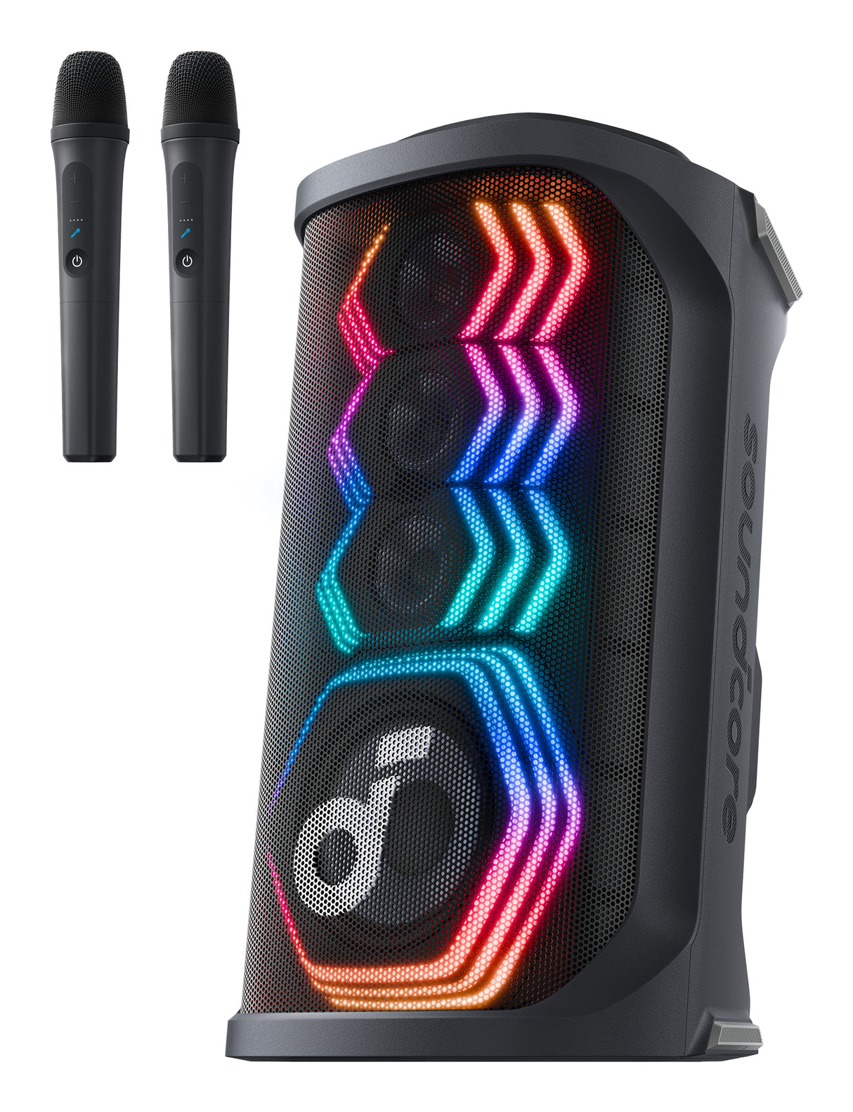 Soundcore Rave 3S Altavoz de fiesta Negro 200 W, Inalámbrico, A31A3012