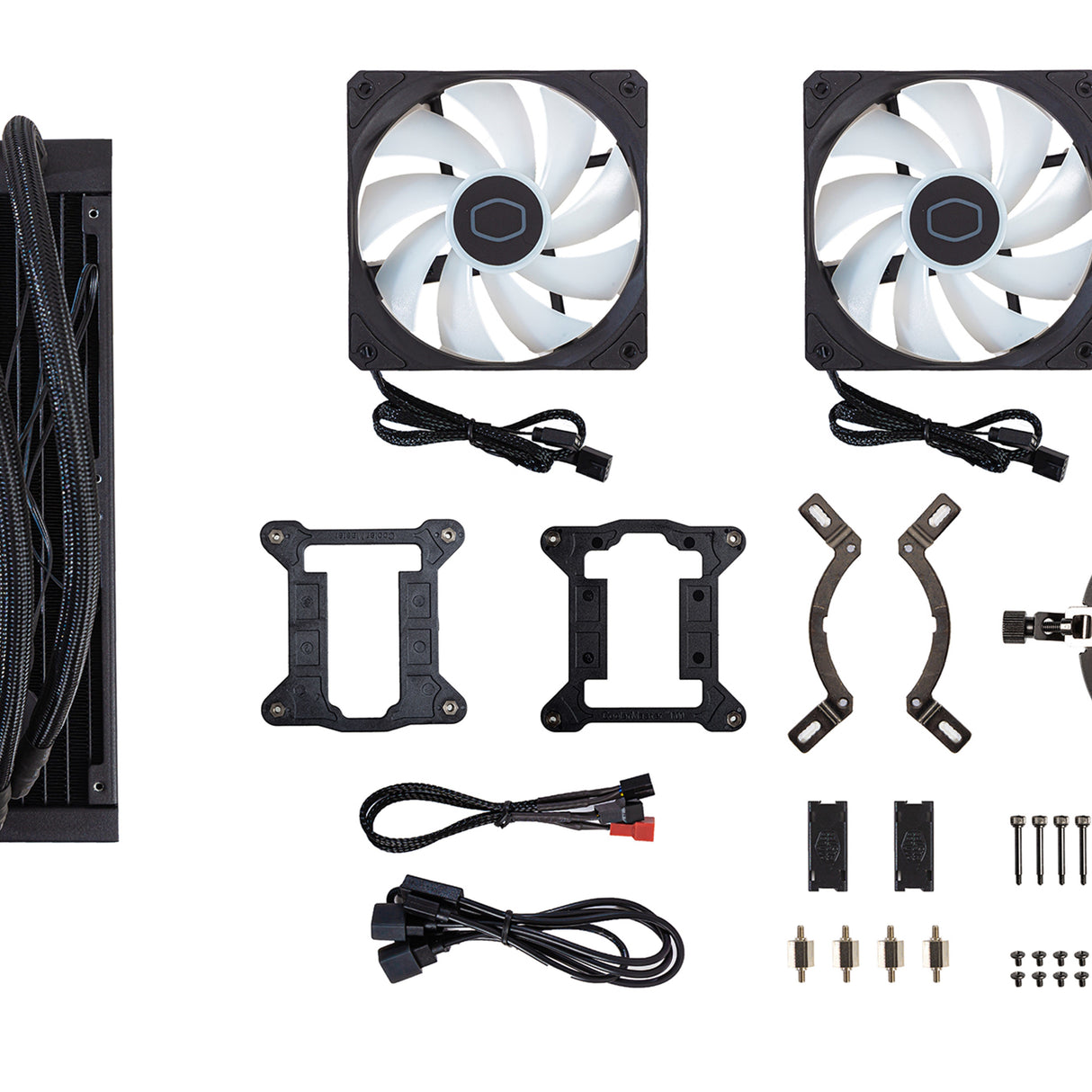 Cooler Master MasterLiquid 240L Core ARGB Procesador Kit de enfriamiento líquido 12 cm Negro, 650 RPM, 1750 RPM
