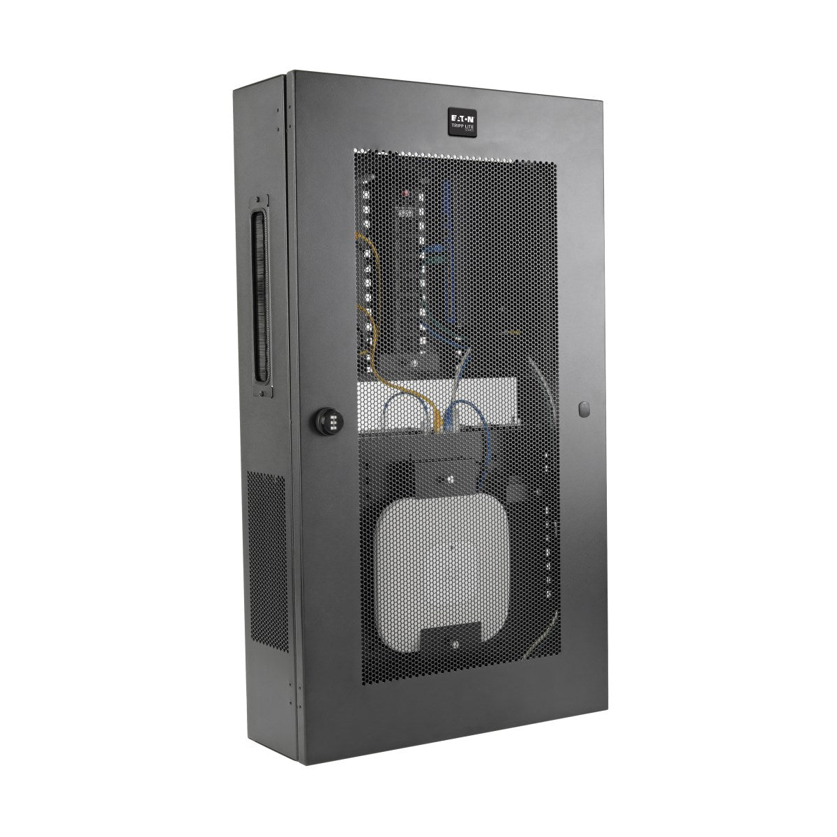 Tripp Lite SRWF6UMOD Gabinete para Cableado Estructurado Smartrack de 3U de Bajo Perfil, de Profundi