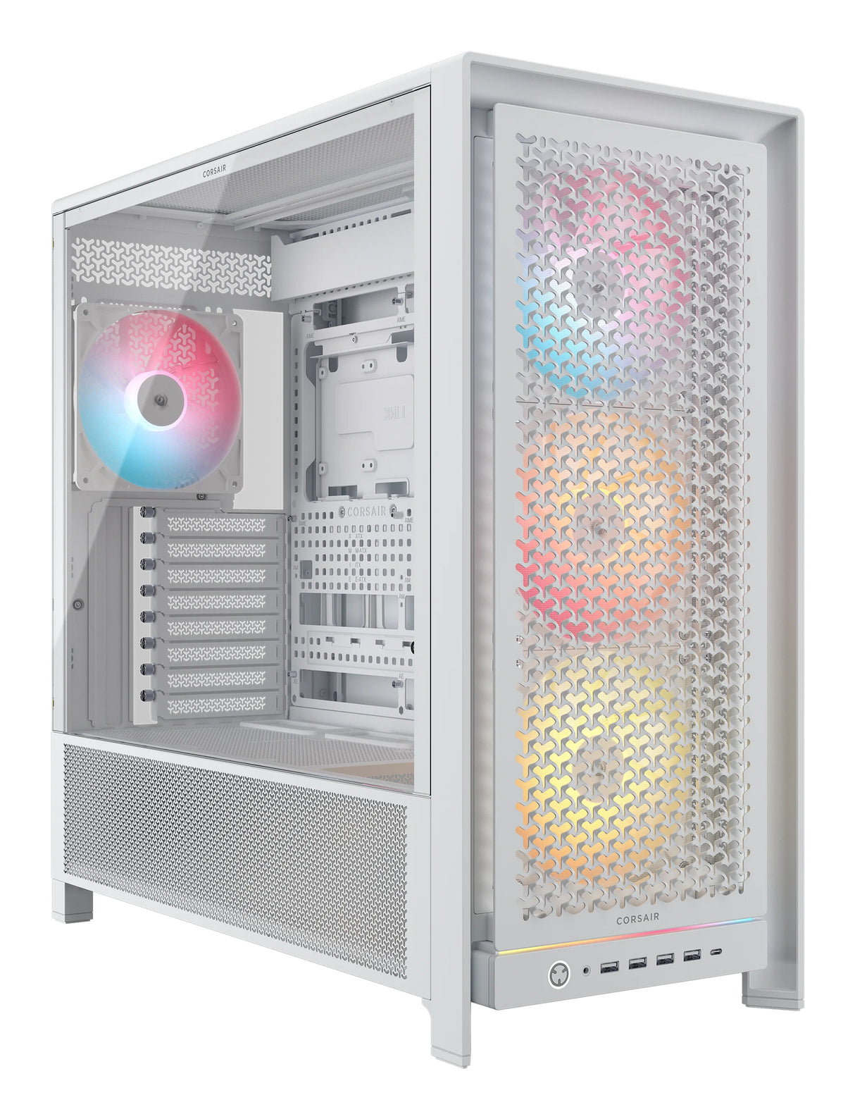 Corsair FRAME 5000D RS ARGB Midi Tower Blanco, ATX, EATX, Micro ATX, CC-9011310-WW