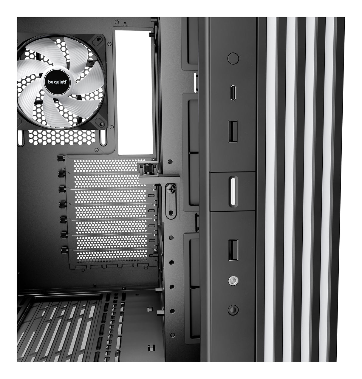 be quiet! LIGHT BASE 600 DX Black carcasas ordenador Midi Tower PC Negro ATX, micro ATX, Mini-ATX