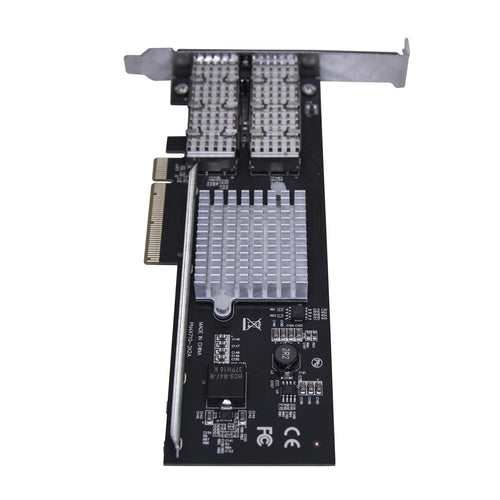 StarTech.com Tarjeta de Red QSFP+ 40G 2 Puertos - Adaptador Convergente QSFP+ Abierto Intel XL710 - NIC PCIe 40 Gigabit