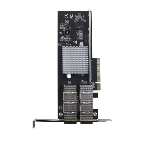 StarTech.com Tarjeta de Red QSFP+ 40G 2 Puertos - Adaptador Convergente QSFP+ Abierto Intel XL710 - NIC PCIe 40 Gigabit