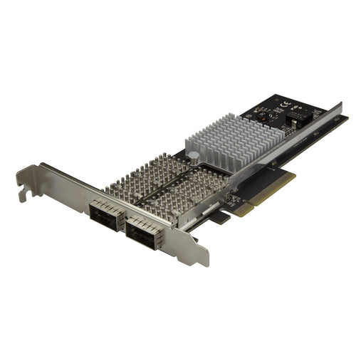 StarTech.com Tarjeta de Red QSFP+ 40G 2 Puertos - Adaptador Convergente QSFP+ Abierto Intel XL710 - NIC PCIe 40 Gigabit