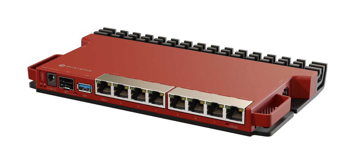 L009UiGS-RM, Router CPU 800MHz, RAM 512MB, 8xGbEth, 1xSFP