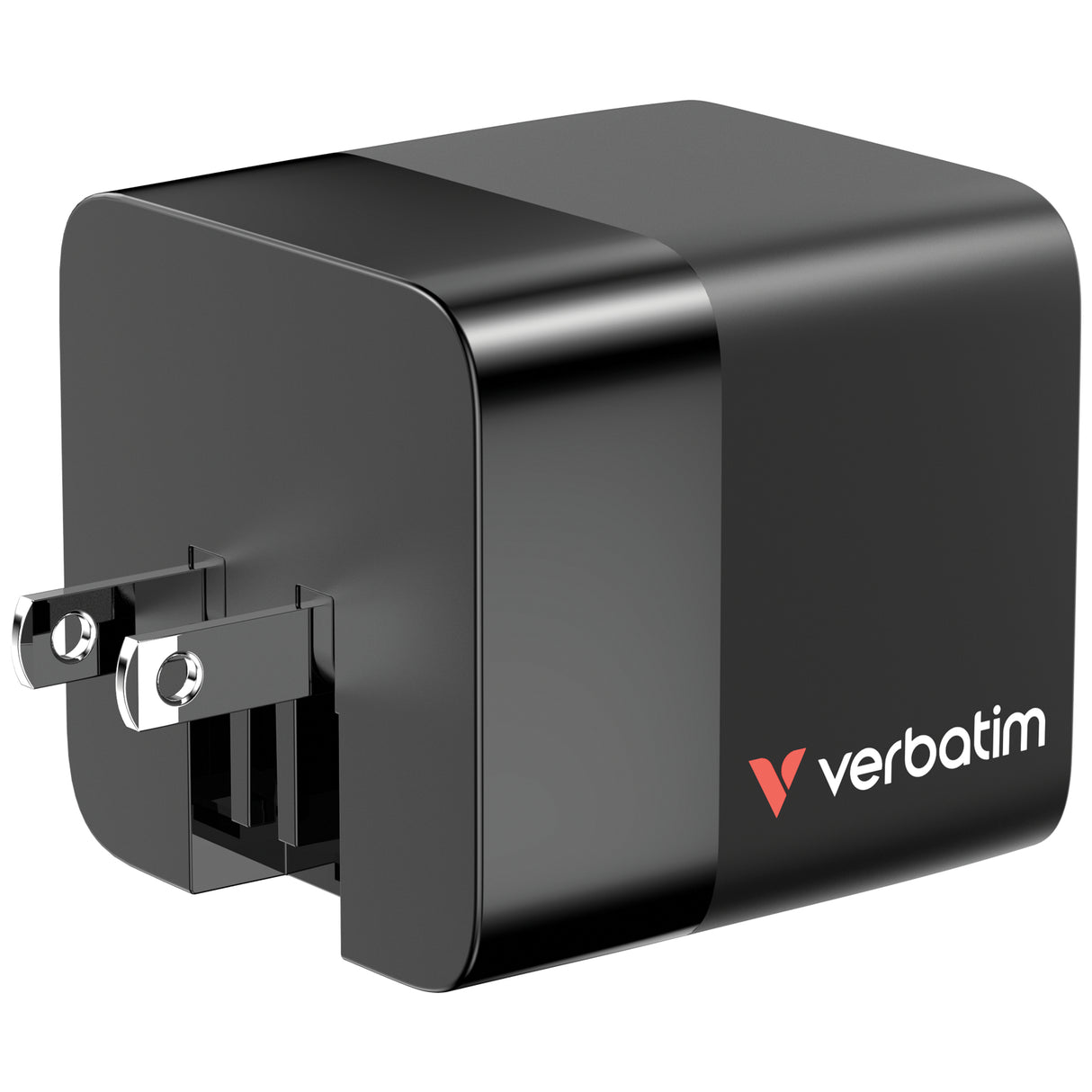 Verbatim GaN Charger 65W cargador de dispositivos móviles Universal Corriente alterna 1 1