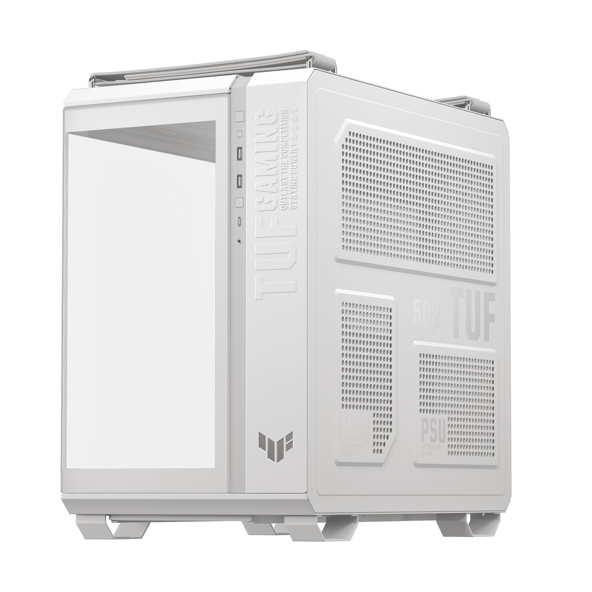 ASUS TUF Gaming GT502 Horizon carcasas ordenador Midi Tower PC Blanco ATX, micro ATX, Mini-ITX