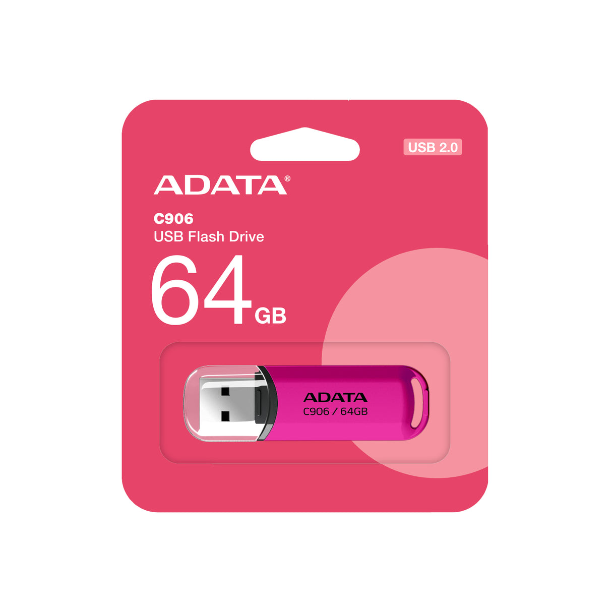 ADATA AC906-64G-RPP Memoria Flash 64 GB USB tipo A 2.0 Tapa
