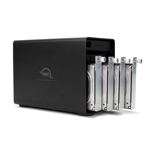 OWC ThunderBay 4 RAID unidad de disco multiple 0 TB Torre Negro