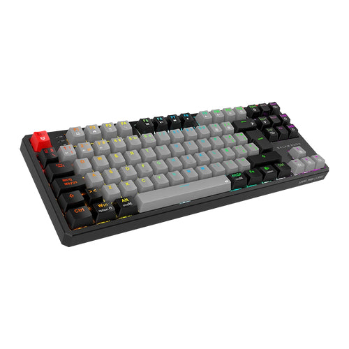 Teclado Gaming Balam Rush GK990, Retroiluminación RGB, 104 Teclas, Cable Trenzado, Resistente al Agua