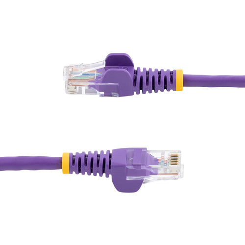 StarTech.com Cable de Red de 7m Púrpura Cat5e Ethernet RJ45 sin Enganches Cables de red 7 m Cat5e RoHS