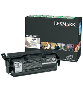 Lexmark X651A11L cartucho de tóner Original Negro, 7000 páginas | Cartuchos de tóner