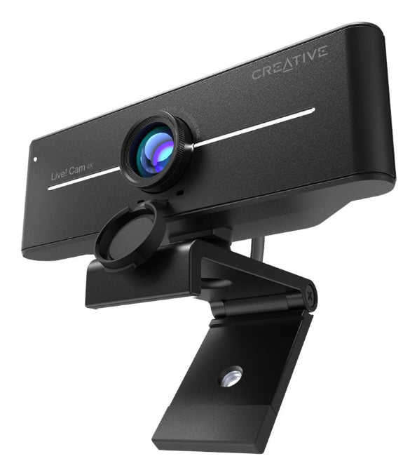 Creative Labs Sync 4K cámara web 8 MP 1920 x 1080 Pixeles USB 2.0 Negro, Full HD, 40 fps, MJPEG