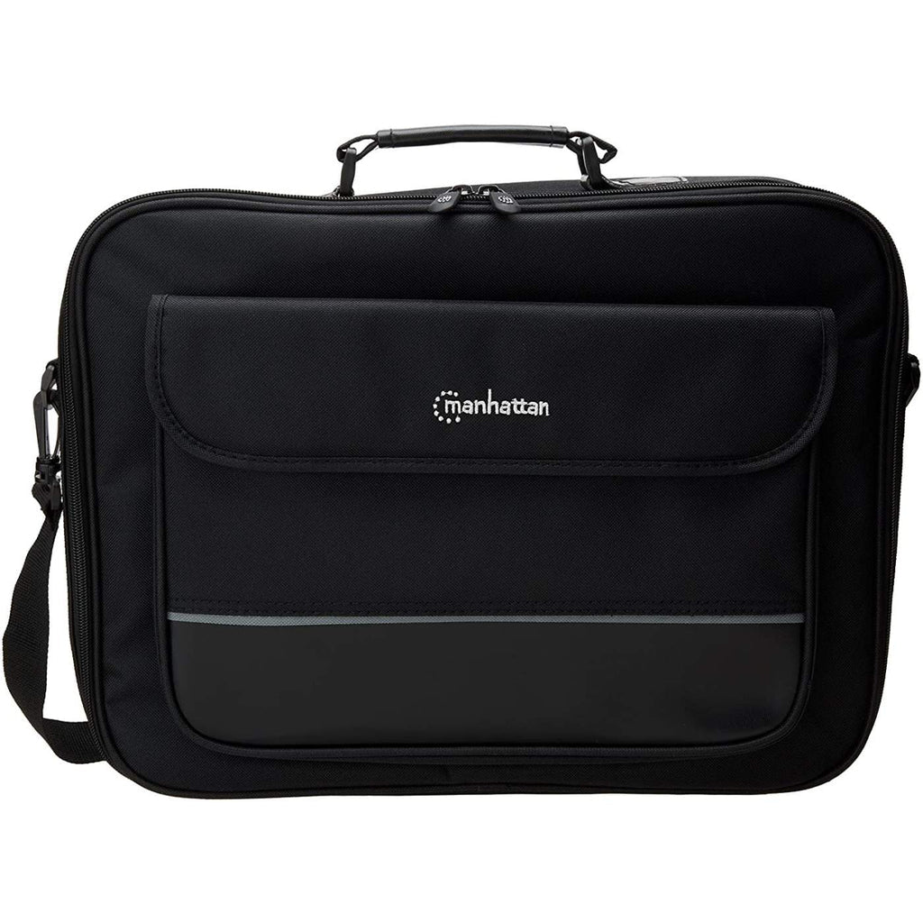 Manhattan Maletín para Computadora Portátil – Empire Laptop Monocromo 43,2 cm (17") Maletín PVC, Poliéster