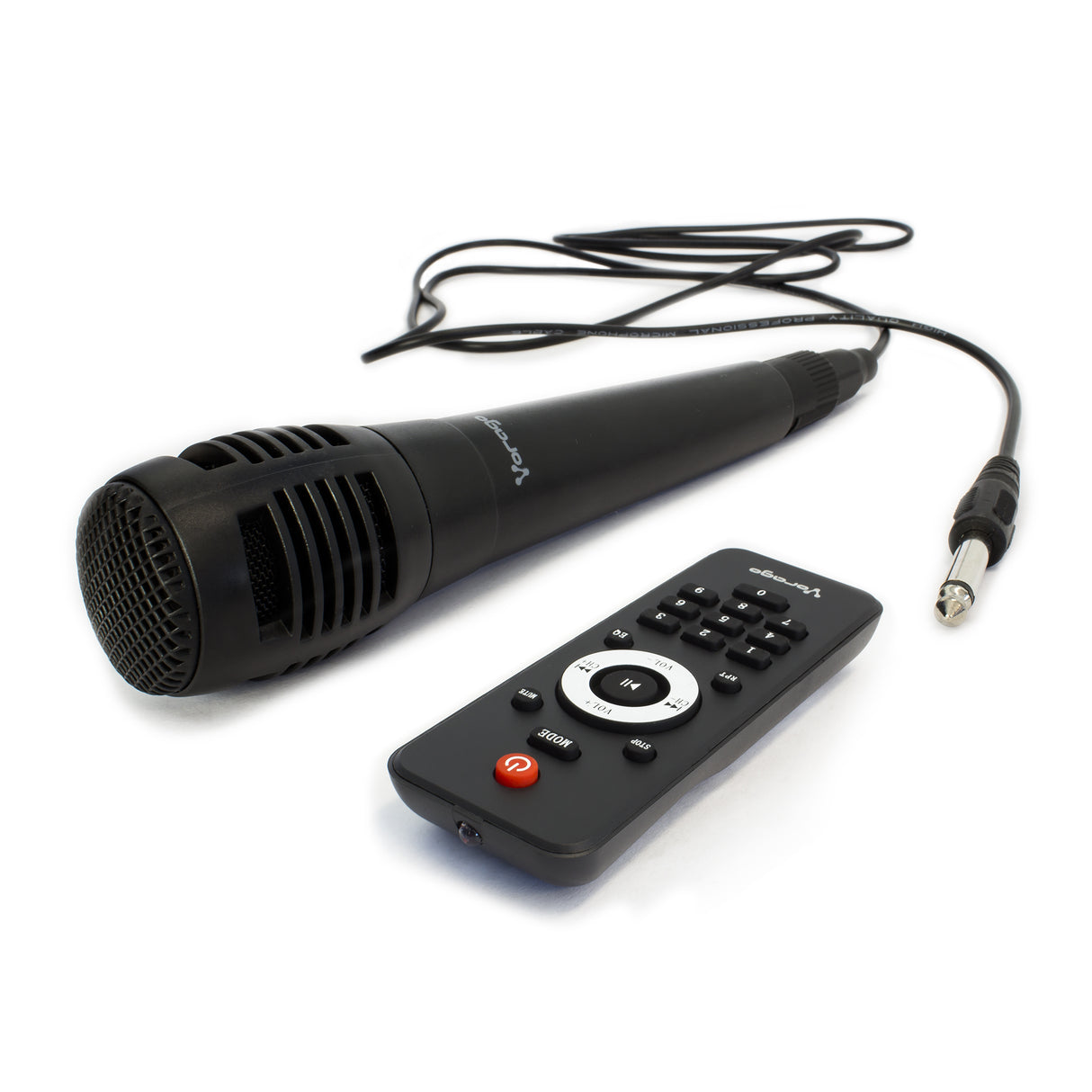 Vorago KSP-300 sistema de karaoke Portátil Alámbrico, Giratorio, Analógica, Corriente alterna