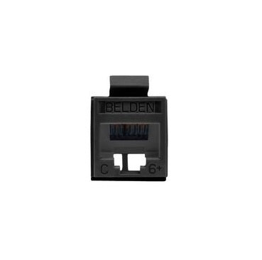 Belden RV6MJKUBK-S1 conector RJ-45 Negro, U/UTP (UTP) | Conectores