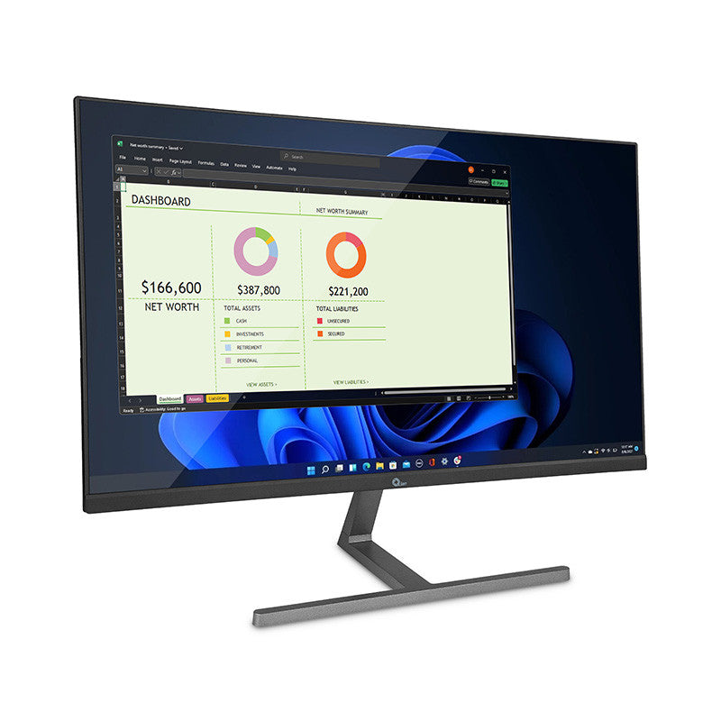 Qian QMF-IPF27-01 monitor de computadora 68.6 cm (27") 1920 x 1080 Pixeles Full HD LED Negro